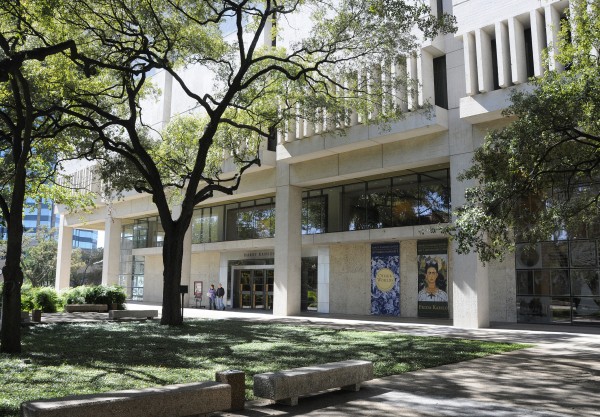 The Harry Ransom Center on the University of Texas campus.