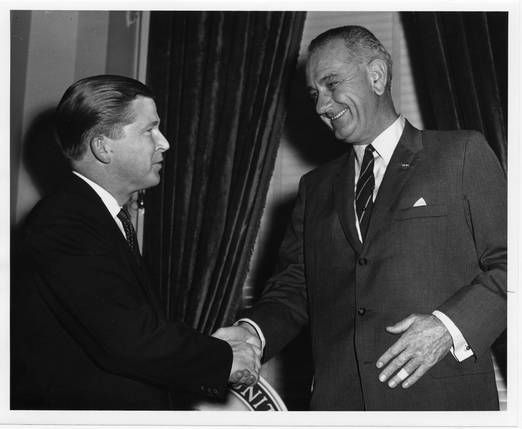 John G. Tower and Lyndon B. Johnson, 1960s