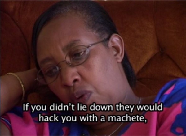 Screenshot from Oral History Testimony of MUREBWAYIRE Josephine, Genocide Archive of Rwanda